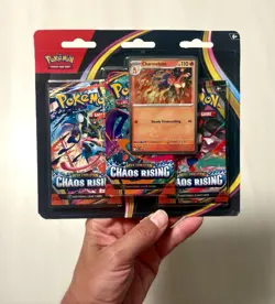 Sealed Pokemon TCG Chaos Rising 3-Pack Blister w/ Charmeleon Promo Card NEW - Image 5