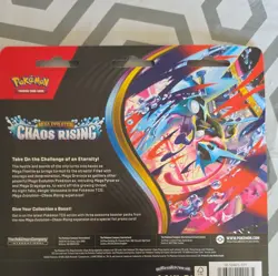 Pokemon TCG Mega Evolution: Chaos Rising 3-Pack Booster Blister Charmeleon Promo - Image 2
