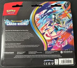 Pokemon TCG Mega Evolution—Chaos Rising 3-Pack Blister Booster Charmeleon Promo - Image 2