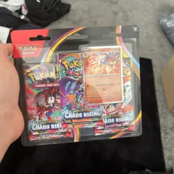 Pokemon TCG: Chaos Rising Triple Blister Pack (with Charmeleon promo card) - Image 1