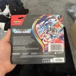 Pokemon TCG: Chaos Rising Triple Blister Pack (with Charmeleon promo card) - Image 2