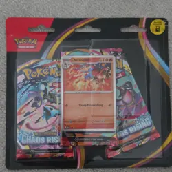 Pokemon TCG Mega Evolution—Chaos Rising 3-Pack Blister Charmeleon Promo 2016 - Image 1