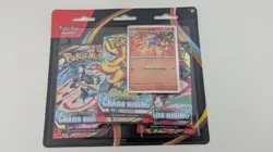 Pokemon TCG Mega Evolution Chaos Rising 3-Pack Blister Booster Charmeleon Promo - Image 1