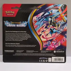 Pokemon TCG Mega Evolution—Chaos Rising 3 Booster Packs + Charmeleon Promo - Image 2