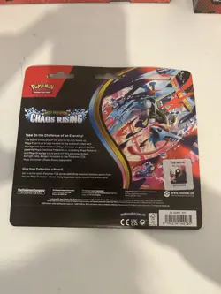Pokemon TCG Mega Evolution: Chaos Rising 3-Pack Blister Charmeleon Promo - Image 2