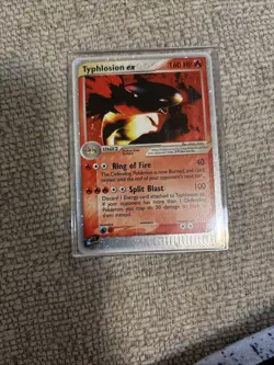 Pokemon TCG Typhlosion EX Sandstorm Holo Card 99/100 Excellent Condition - Image 1