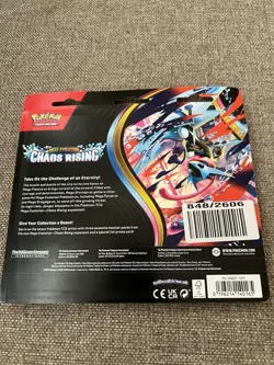 Pokemon TCG Chaos Rising 3 Pack Blister Charmeleon Promo Sealed ✅ Fast Ship 🚚 - Image 3