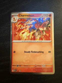 Pokemon TCG Charmeleon [Chaos Rising Black Star Promo Cosmos Holo] #79 - Image 1