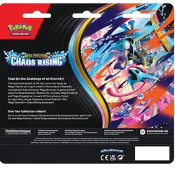 Pokemon TCG Mega Evolution—Chaos Rising 3-Booster Blister Charmeleon Promo - Image 2