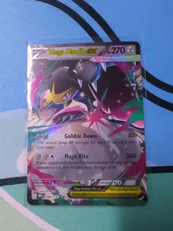 Mega Mawile EX Pokemon Card 270 HP Holo Rare 094/132 NM Mega Evolution - Image 1