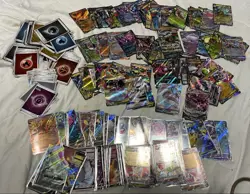 Pokemon Trading Card Game Huge Lot 1000 R RR Energy AR SR Cards with Box - Image 4
