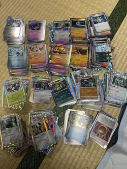 Pokemon Trading Card Game Huge Lot 1000 R RR Energy AR SR Cards with Box - Image 5