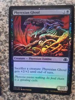 MTG - 1 x Phyrexian Ghoul - FOIL - Dominaria Remasterd - Image 1