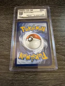 2025 Pokemon Mega Evolution Bulbasaur Illustration Rare #133/132 CGC 10 Gem Mint - Image 2