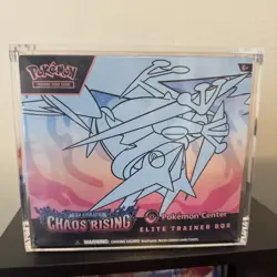 Pokemon Center TCG Chaos Rising ETB Elite Trainer Box Brand New & Sealed - Image 1