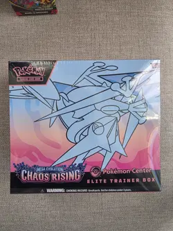 Chaos Rising Pokemon Center Elite Trainer Box ETB Pokemon TCG NEW SEALED - Image 1