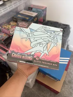 Pokemon TCG Chaos Rising Pokemon Center Elite Trainer Box PKC ETB - New & Sealed - Image 1
