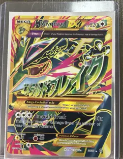 Pokemon MRayquaza EX Card 98/98 Collectible Card Lightly Played Condition Rare - Image 1