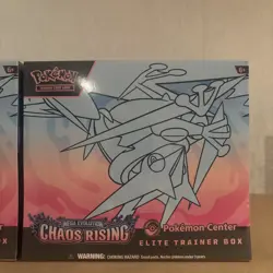 Pokemon TCG Chaos Rising Pokemon Center Elite Trainer Box PKC ETB - New & Sealed - Image 3