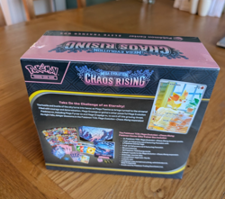 Pokemon TCG Chaos Rising Elite Trainer Box - Pokemon Center ETB - SEALED - Image 2