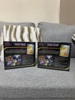 2x Pokemon Center Chaos Rising Elite Trainer Box ETB Sealed Pokemon TCG - Image 2