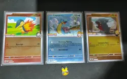 Pokemon Card Cyndaquil Lapras Gible Crobat Gabite Set Destined Rivals Indonesia - Image 1