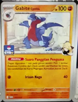 Pokemon Card Cyndaquil Lapras Gible Crobat Gabite Set Destined Rivals Indonesia - Image 3