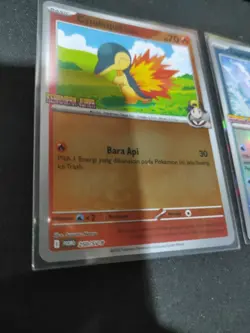 Pokemon Card Cyndaquil Lapras Gible Crobat Gabite Set Destined Rivals Indonesia - Image 4