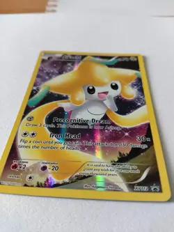 Pokemon TCG Jirachi Full Art Holo XY Black Star Promo XY112 - LP - Image 3