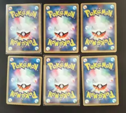 set of 6 Pokemon Card TCG δ Delta Species 2005 Japanese Tyranitar Crobat Togetic - Image 2