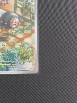 Pokemon TCG Lechonk Full Art Holo Card 209/197 Obsidian Flames Illustration Rare - Image 5