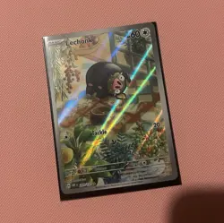Pokemon TCG Lechonk 209/197 SV03 Obsidian Flames Full Art Holo Illus Rare EN - Image 1