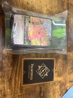 Palworld Official Card Game Cattiva Sealed Promo Deck Rare Early Release TCG - Image 1