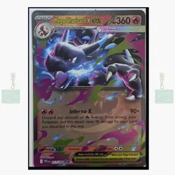 Mega Charizard X ex Double Rare ME02: Phantasmal Flames 013/094 Pokemon Card NM - Image 1