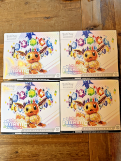 Pokemon Scarlet & Violet Prismatic Evolutions Elite Trainer Box ETB New QTY 4 - Image 1