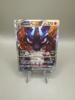 Pokemon Card TCG Crown Zenith Lucario VSTAR Holo Black Star Promo Card SWSH291 - Image 4