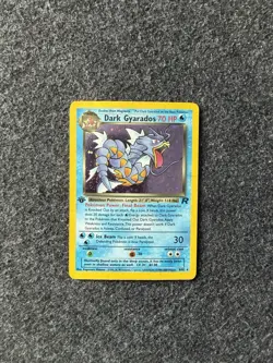 Pokemon Dark Gyarados 1st Edition Holo #8/82 - Team Rocket WOTC Set Mint/NM - Image 1