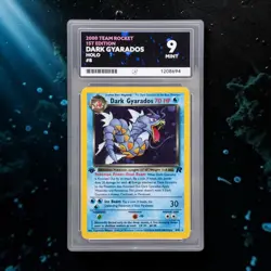 Pokemon Dark Gyarados Holo 1st Edition Team Rocket ACE 9 Mint #8/82 WOTC - Image 1