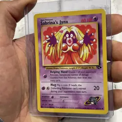 Sabrina's Jynx 57/132 Gym Challenge Regular Uncommon Pokemon NM Vintage Card TCG - Image 2