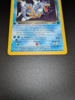 Dark Gyarados 8/82 Team Rocket Holo 1st Edition LP Pokemon TCG Card WOTC 2000 - Image 3