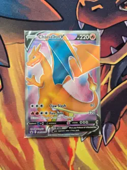Charizard V SWSH050 Sealed Holo Near Mint Sword & Shield Promo Pokemon - Image 1
