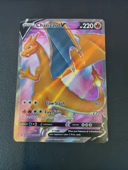 Charizard V - SWSH050 - Pokemon Sword & Shield Promo SEALED Ultra Rare NM - Image 1