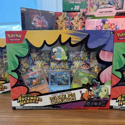 Pokemon Ascended Heroes First Partners Deluxe Pin Collection Brand New Sealed - Image 3