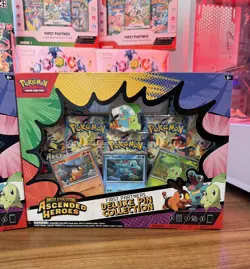 Pokemon Ascended Heroes First Partners Deluxe Pin Collection Brand New Sealed - Image 4