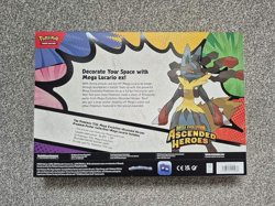 Pokemon Ascended Heroes Premium Poster Collection - Mega Lucario | New & Sealed - Image 2