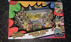 Pokemon Ascended Heroes Premium Poster Collection Mega Lucario - New Sealed! - Image 1