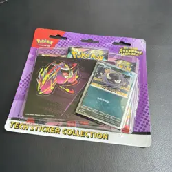 Pokemon Ascended Heroes Tech Sticker Collection Gastly Brand New Factory Sealed - Image 1