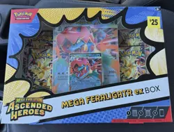 Pokemon TCG ME: Ascended Heroes, Mega Feraligatr Ex Collection Box Sealed - Image 1