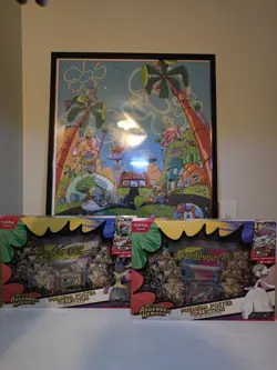 Pokemon Mega Evolution Ascended Heroes Poster Collection x2 - Lucario&Gardevoir - Image 1