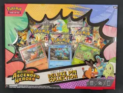 Pokemon Ascended Heroes First Partner Deluxe Pin Collection Sealed New - Image 1